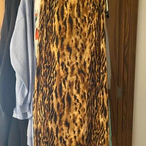 Vintage Leopard Print Pencil Skirt (from the Bon Ton)